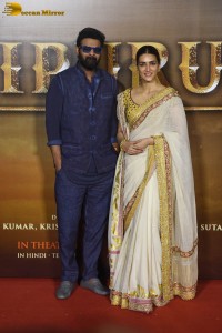 Adipurush Trailer Launch attended by Prabhas, Kriti Sanon and Om Raut