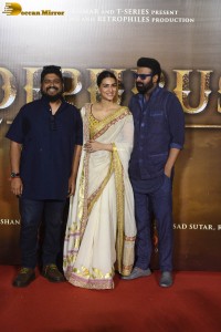 Adipurush Trailer Launch attended by Prabhas, Kriti Sanon and Om Raut