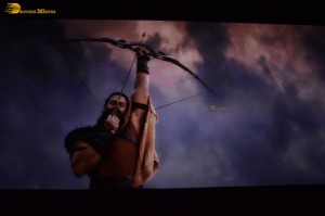 Adipurush Latest Stills shown during the promotion of AAA Cinemas at Asian Satyam Mall on June 14, 2023