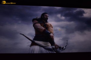 Adipurush Latest Stills shown during the promotion of AAA Cinemas at Asian Satyam Mall on June 14, 2023