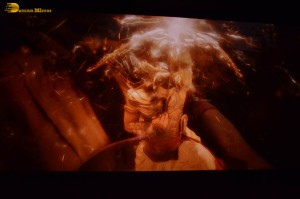 Adipurush Latest Stills shown during the promotion of AAA Cinemas at Asian Satyam Mall on June 14, 2023