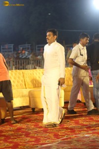 Adipurush Pre-Release Function attended by Prabhas, Kriti Sanon, Bhushan Kumar, YV Subba Reddy, IPS Ramesh Reddy, and others.