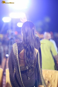 Adipurush Pre-Release Function attended by Prabhas, Kriti Sanon, Bhushan Kumar, YV Subba Reddy, IPS Ramesh Reddy, and others.