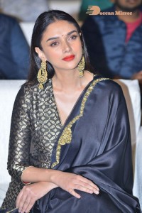 Actress Aditi Rao Hydari at a cinema event