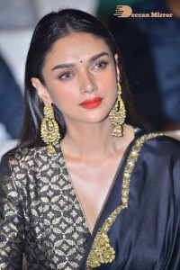 Actress Aditi Rao Hydari at a cinema event