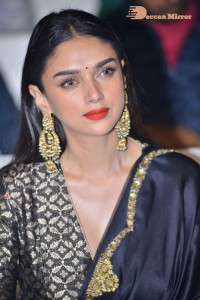Actress Aditi Rao Hydari at a cinema event