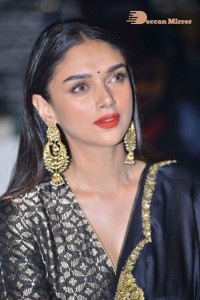 Actress Aditi Rao Hydari at a cinema event