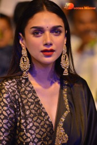 Actress Aditi Rao Hydari at a cinema event