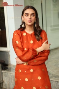 Aditi Rao Hydari in a red dress