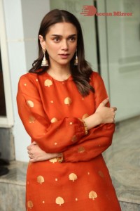 Aditi Rao Hydari in a red dress