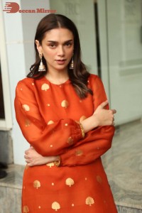 Aditi Rao Hydari in a red dress