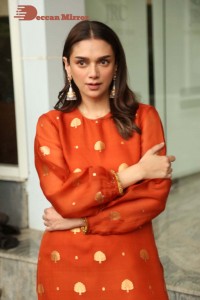 Aditi Rao Hydari in a red dress