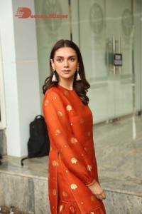 Aditi Rao Hydari in a red dress