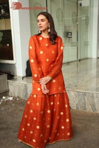 Aditi Rao Hydari in a red dress