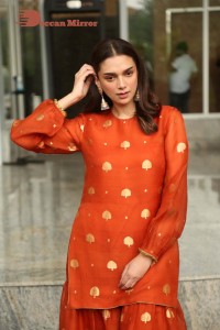 Aditi Rao Hydari in a red dress