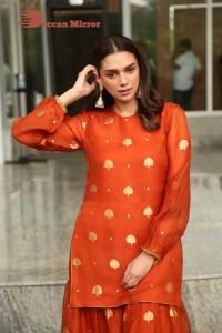 Aditi Rao Hydari in a red dress