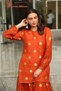 Aditi Rao Hydari in a red dress