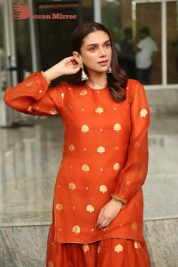 Aditi Rao Hydari in a red dress