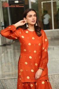 Aditi Rao Hydari in a red dress