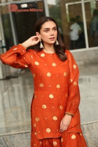 Aditi Rao Hydari in a red dress