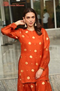 Aditi Rao Hydari in a red dress