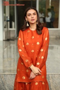 Aditi Rao Hydari in a red dress