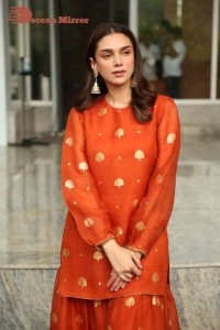 Aditi Rao Hydari in a red dress