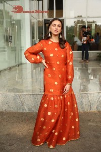 Aditi Rao Hydari in a red dress
