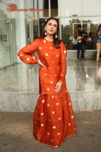 Aditi Rao Hydari in a red dress