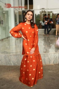 Aditi Rao Hydari in a red dress