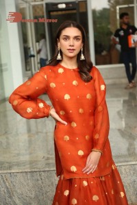 Aditi Rao Hydari in a red dress