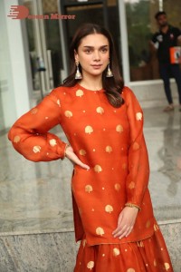 Aditi Rao Hydari in a red dress