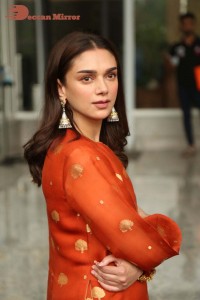 Aditi Rao Hydari in a red dress