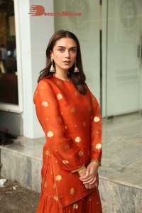 Aditi Rao Hydari in a red dress