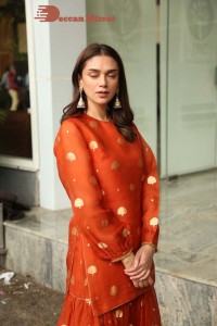 Aditi Rao Hydari in a red dress