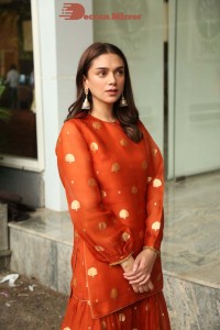 Aditi Rao Hydari in a red dress