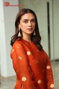 Aditi Rao Hydari in a red dress