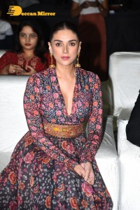 Aditi Rao Hydari looking cute at Hey Sinamika Pre-Release Function
