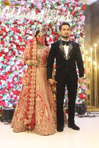 Adnaan Shaikh and Ayesha’s wedding reception attended by Akanksha Puri, Jannat Zubair, Shivani Kumari, and others