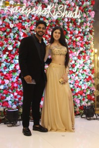 Adnaan Shaikh and Ayesha’s wedding reception attended by Akanksha Puri, Jannat Zubair, Shivani Kumari, and others