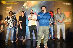 Telugu Movie Agent Teaser Launch event attended by Akhil Akkineni and Sakshi Vaidya
