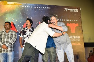 Telugu Movie Agent Teaser Launch event attended by Akhil Akkineni and Sakshi Vaidya