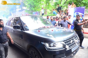 Telugu Movie Agent Teaser Launch event attended by Akhil Akkineni and Sakshi Vaidya