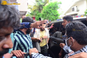 Telugu Movie Agent Teaser Launch event attended by Akhil Akkineni and Sakshi Vaidya