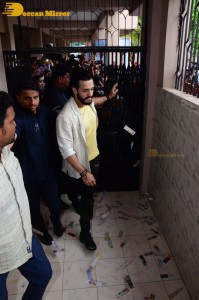 Telugu Movie Agent Teaser Launch event attended by Akhil Akkineni and Sakshi Vaidya