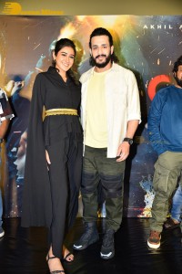 Telugu Movie Agent Teaser Launch event attended by Akhil Akkineni and Sakshi Vaidya
