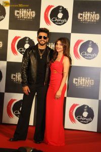 Agent Ching Attacks Ad Launch attended by Ranveer Singh, Sreeleela and Bobby Deol