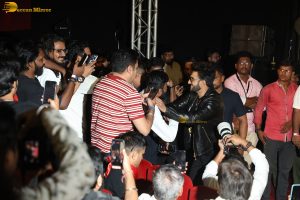 Agent Ching Attacks Ad Launch attended by Ranveer Singh, Sreeleela and Bobby Deol