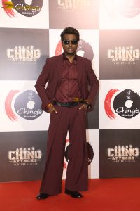 Agent Ching Attacks Ad Launch attended by Ranveer Singh, Sreeleela and Bobby Deol