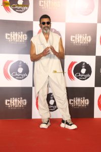 Agent Ching Attacks Ad Launch attended by Ranveer Singh, Sreeleela and Bobby Deol